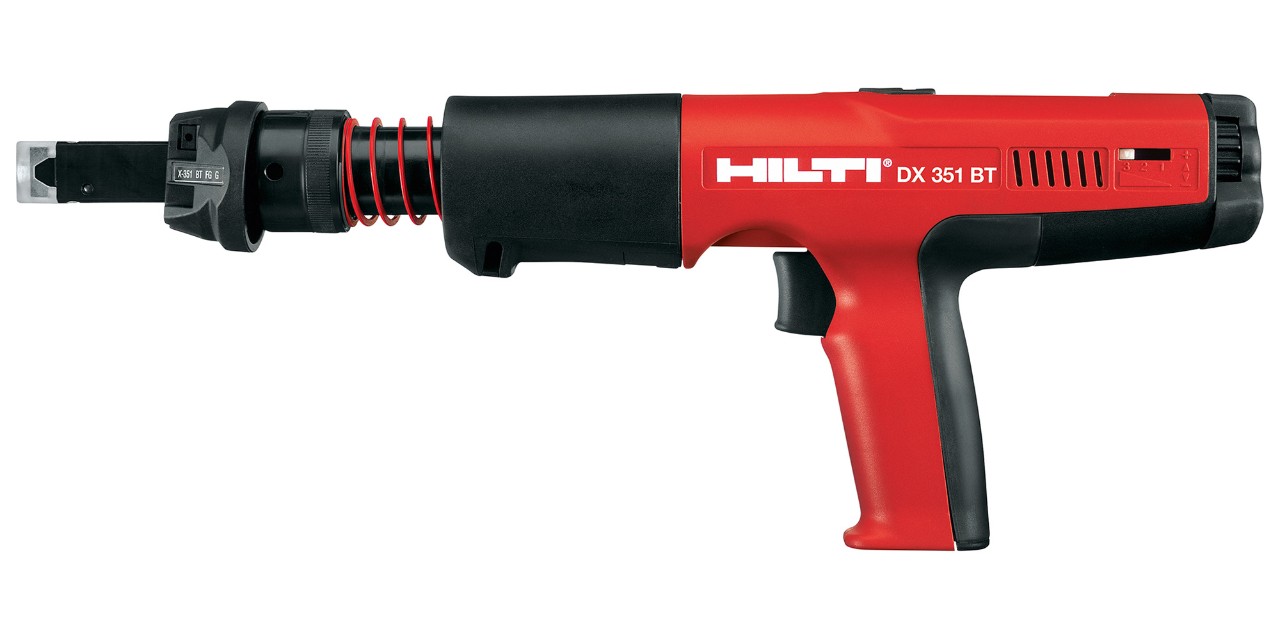 DX 351 BTG Powder-actuated fastening tool  adapted