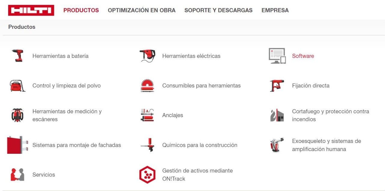Hilti click and collect Mexico