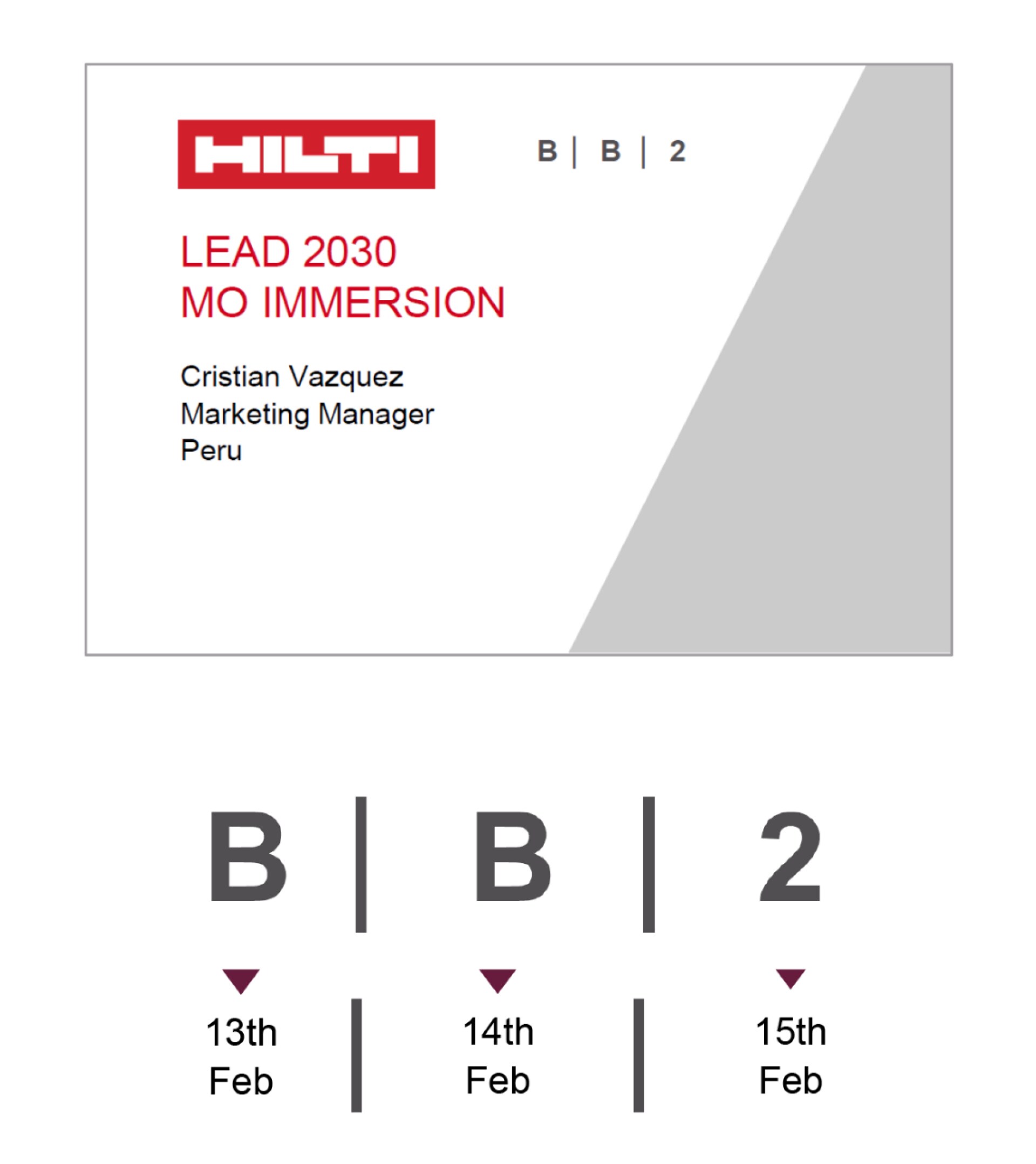 Lead 2030