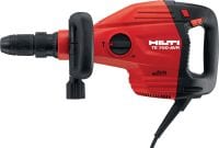 Martillo demoledor TE 700-AVR SDS-Max Potente martillo rompedor de muros SDS Max (TE-Y) para tareas de carga pesada de cincelado de concreto y mampostería, con sistema de reducción activa de la vibración (AVR)