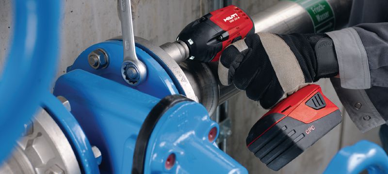 Llave de impacto a batería SIW 22-A 3/8  Aplicaciones 1