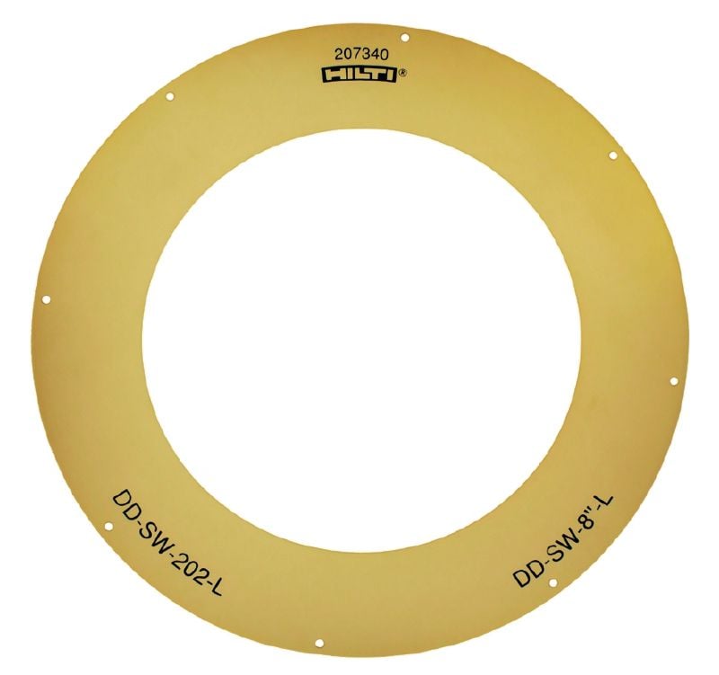Arandela de junta DD-SW-L Junta para el colector de agua DD-WC-ML para brocas corona con diámetros desde 24 mm (15/16) a 250 mm (9 13/16)