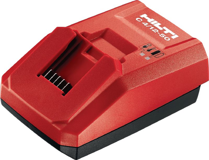Cargador compacto C4/12-50 Cargador compacto para baterías Ion Litio de 12 V de Hilti