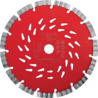 Disco de diamante universal SPX Máximo disco de diamante silencioso con tecnología Equidist para corte superior en diferentes materiales base