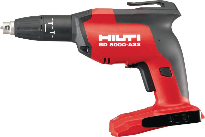 Atornilladora de tabique seco a batería SD 5000-A22 02 Atornilladora de tabique seco a batería de 22 V con 5000 rpm para la suspensión de tabiques secos, tableros de madera y revestimientos exteriores