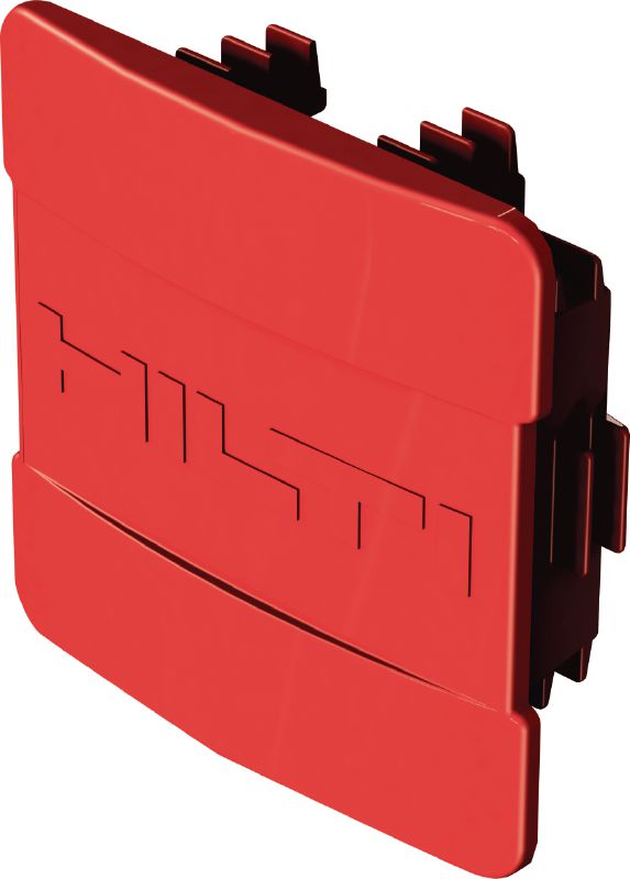 Tope para carril MQZ-E Tope para carril para cubrir los extremos de los carriles de puntal Hilti MQ