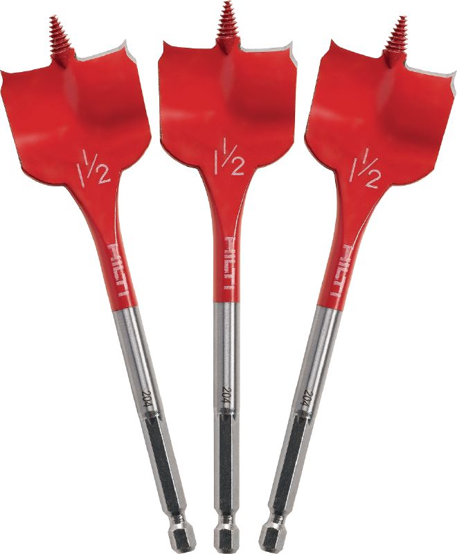 Broca de spade WDB-S Broca de spade para taladrar rápidamente orificios de poca profundidad en madera