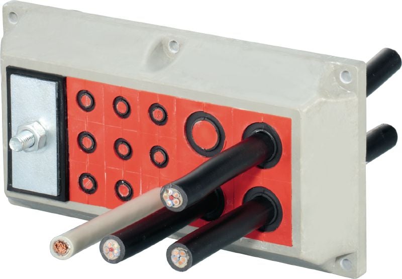 Módulos de cableado CFS-T S (STRF) Módulos para el sellado de cables en marcos de tránsito que atraviesan armarios de distribución