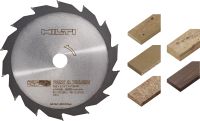 Disco de sierra circular para madera Disco de sierra circular básico para un corte rápido en madera y madera de construcción