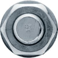 Varilla de anclaje HAS-E-55 Varilla de anclaje de alto desempeño para cápsulas químicas inyectables (acero al carbono, grado 55 ASTM F1554, galvanizada)