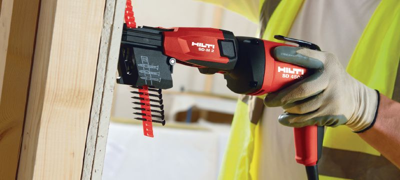 Atornilladora de tabique seco SD 4500 Atornilladora de tabique seco con cable de 4500 rpm para aplicaciones de tabiques secos Aplicaciones 1
