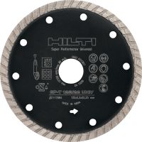Disco de diamante universal SP-T Disco de diamante prémium con borde continuo para cortar en diferentes materiales base