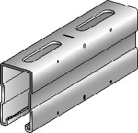 Perfil de canal C MQ-72-F Perfil de canal C galvanizado en caliente (HDG) para aplicaciones de carga media