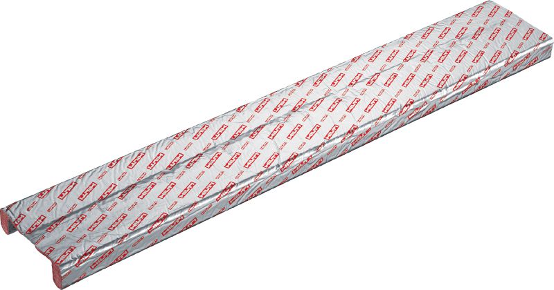Sellador de carriles superiores intumescente CFS-TTS Solución preformada intumescente para juntas de tabique seco de la parte superior de la pared: elimina la necesidad de calafatería lenta y desordenada