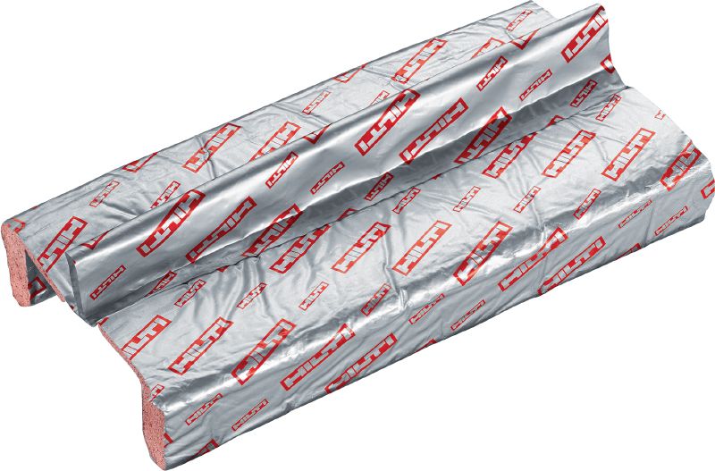 Sellador de carriles superiores intumescente CFS-TTS Solución preformada intumescente para juntas de tabique seco de la parte superior de la pared: elimina la necesidad de calafatería lenta y desordenada
