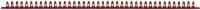 Cartuchos de pólvora Clean-Tec 6.8/18 M40 DX 9 ENP (largo) Cartuchos de clavos en tiras de calibre 0,27 largos Clean-Tec para el uso con clavadoras de fijación directa con pólvora de pie en tareas de fijación de cubiertas metálicas