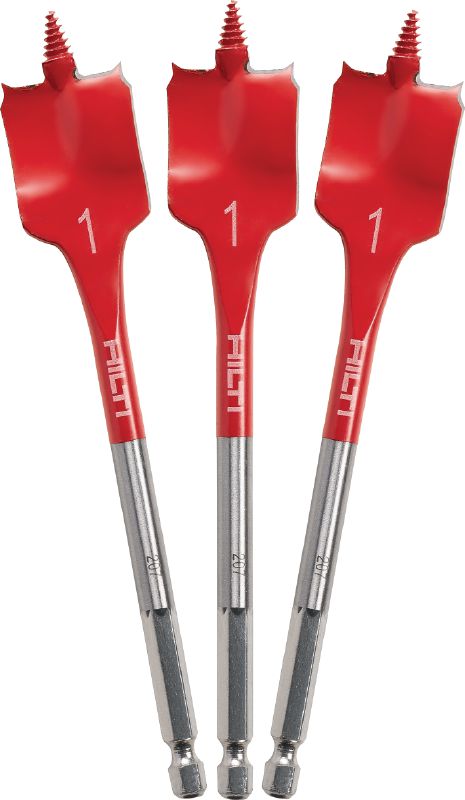 Broca de spade WDB-S Broca de spade para taladrar rápidamente orificios de poca profundidad en madera
