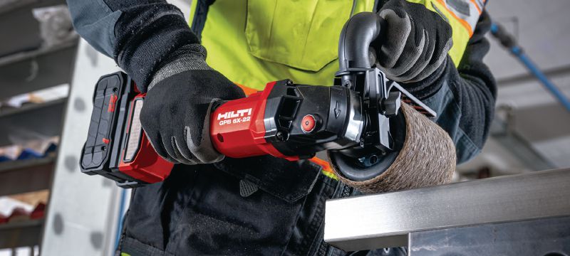 Pulidora a batería GPB 6X-22 - Amoladoras y lijadoras a batería - Hilti  Mexico