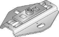 Conector deslizante MSG-L 1,2 Conector deslizante galvanizado para aplicaciones de calefacción y refrigeración de carga ligera