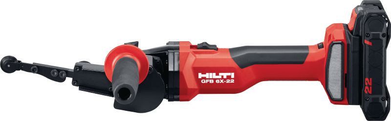 Lijadora de cinta para tubos a batería GTB 6X-22 - Amoladoras y lijadoras a  batería - Hilti Mexico