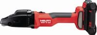 Cortadoras de metal a batería SSH 6-22 CD Cortadoras de doble corte a batería para brindar cortes rápidos en conductos de ventilación y de espiral de hasta 4 veces 0.9 mm│20 Gauge. Se incluyen discos Hilti SSH CD (plataforma de batería Nuron)