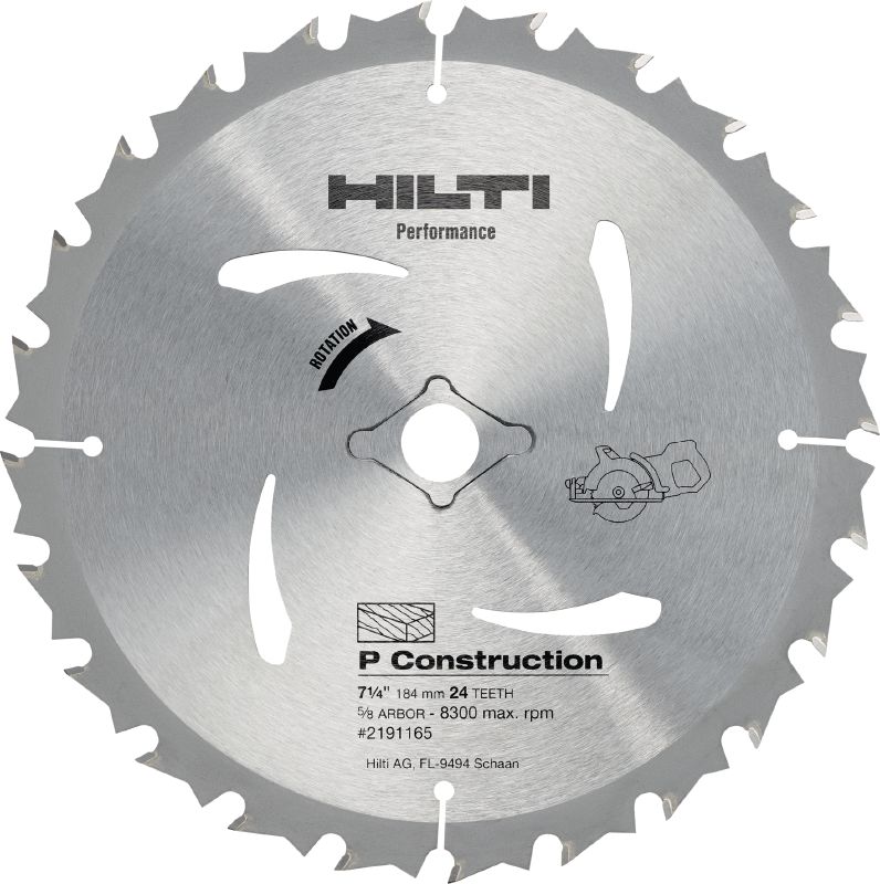 Disco de sierra para madera - Discos de circular para madera - Hilti Mexico