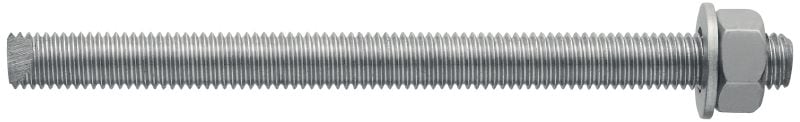 Varilla de anclaje HAS-R 316 SS Varilla de anclaje de alto desempeño para cápsulas químicas y anclajes con epoxi/híbridos inyectables (acero inoxidable 316)