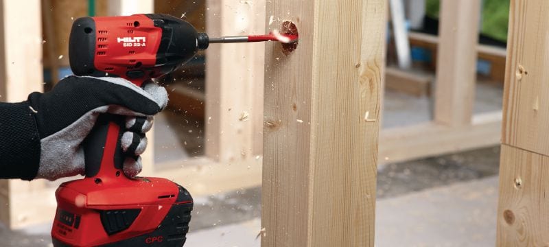 Broca de spade WDB-S Broca de spade para taladrar rápidamente orificios de poca profundidad en madera Aplicaciones 1